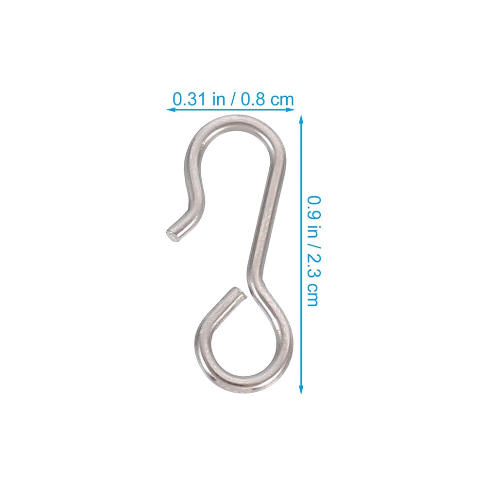 PACKOVE 50 Ganci In Metallo Per Fissare Coprisedili E Cuscini Auto, 2,3 X 0,8 Cm, Accessori Interni