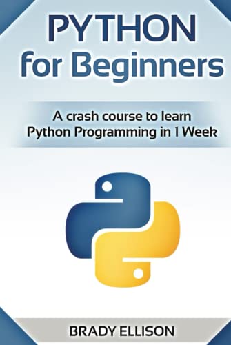 Python for Beginners: crash course in Python programming (1 week)