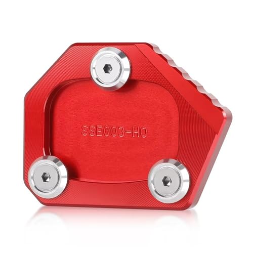 Tampon béquille moto Transalp XL700V aluminium usiné haute résistance CNC