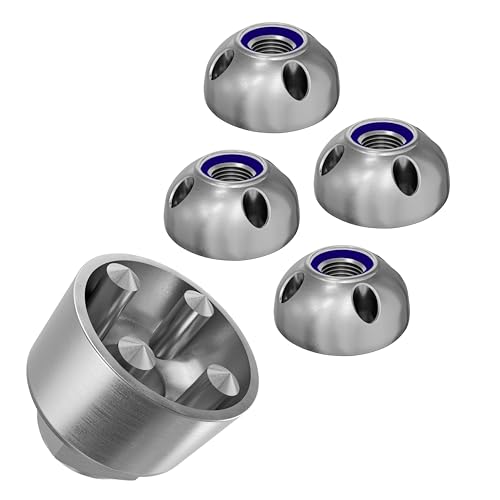 Edelstahl Anti-Diebstahl Muttern M6 M8 M10 M12 V2A diebstahlhemmende Sicherheitsmutter V2A...