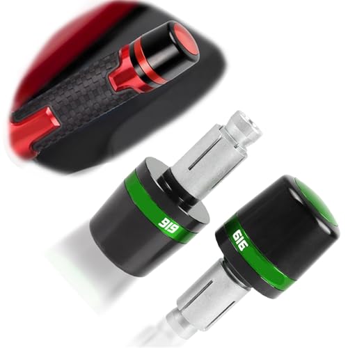 Guidon De Moto CNC pour Honda CB919 2001-2007 Embouts Verts 22mm