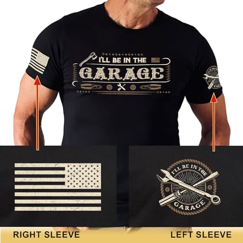 Ill Be in The Garage Shirt, Ill Be in The Garage Tshirt, I'll Be in The Garage Shirt, Fathers Day Shirt 74