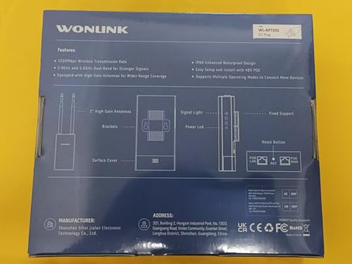 WONLINK Ripetitore WiFi Esterno WL-AP7204