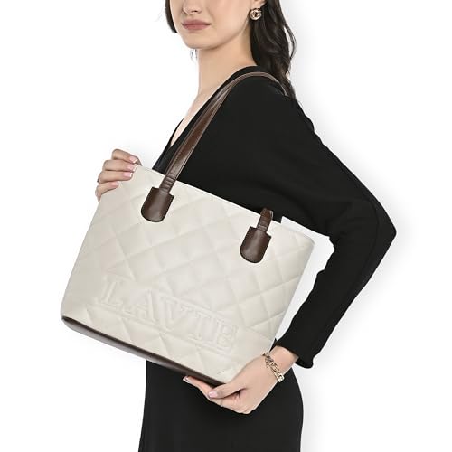 Image of Lavie Women's Colourblock Jossie Tote Bag | Tote Bag for Work | Ladies Purse | Stylish Shoulder Bag | Gift for Women