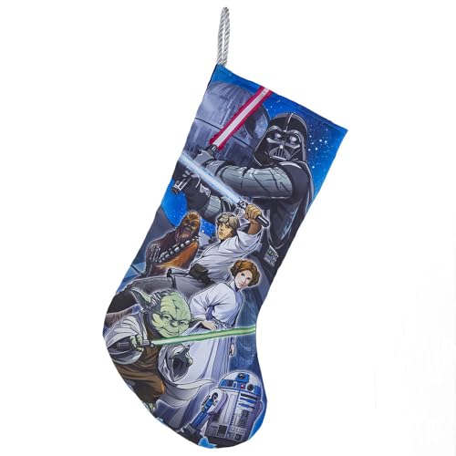 Star Wars stocking Kurt Adler botte de Noël imprimée classique décoration salon