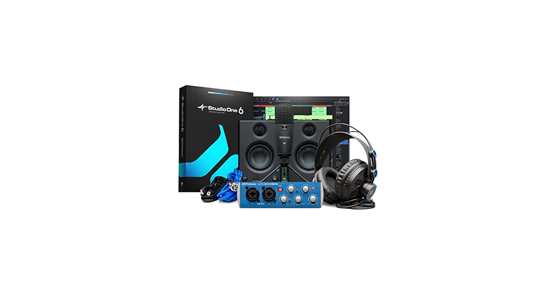 Amazon.com: PreSonus AudioBox Studio Ultimate Bundle