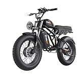 【Freego F3 Pro Max Flagship Ebike&Dual Battery Dual Motor】:The electric bicycle for adults is a super high-performance e-bike equipped with a 2000W brushless dual motor, capable of reaching a top speed of 34MPH. It features 20-inch x 4.0 fat tires th...