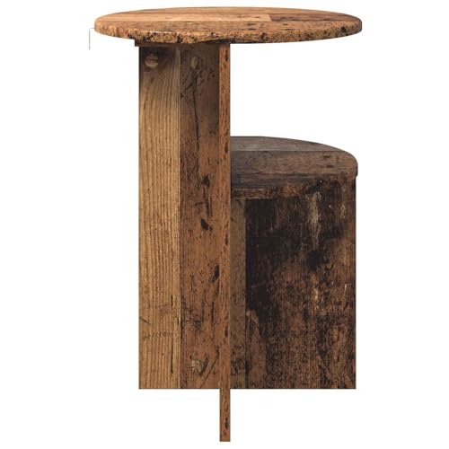 Table d'appoint bois ancien pour optimiser les petits espaces - 7