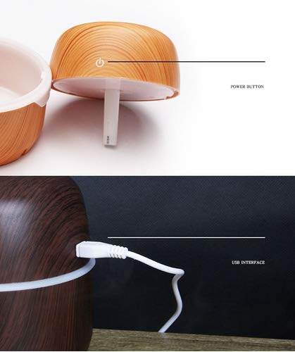 Umidificador De Ar Portátil Gatinha Luminaria Aroma