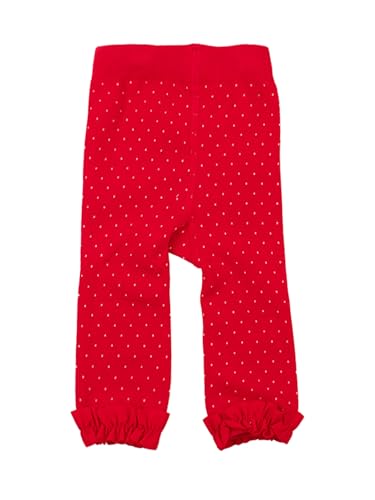 Image of RuffleButts Baby Girls Patterned Footless Ruffled Tights - Ruffle Tights | For Female Infants And Toddlers, Everyday Wear, Special Occasion Outfits, Layering Essential