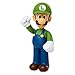 Super Mario Action Figure 2.5 Inch Standing Luigi Collectible Toy