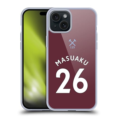 Funda West Ham Arthur Masuaku para iPhone 15 Plus antirrayaduras