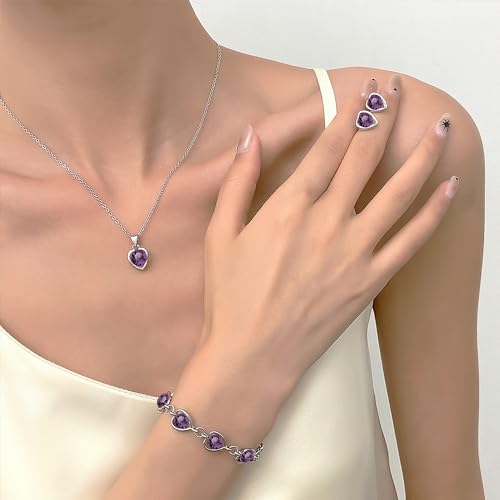 La Mejor Recopilación de Collar Morado los más solicitados. 4 Imagen adicional