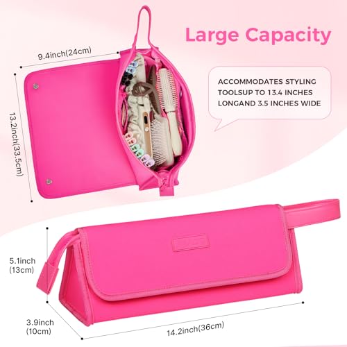 Bolsa de viaje para herramientas de cabello 2 en 1 miniatura 2