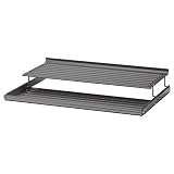 Ikea KOMPLEMENT - Zapatero extraíble (100 x 58 cm), color gris oscuro