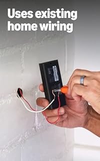 Ring Video Wired Doorbell (newest model), Home or business security, Two-Way Talk, advanced motion detection, HD camera and real-time alerts to monitor your front door (wiring required)