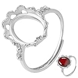 Applications larges:notre accessoire de bague peut être associé à diverses pierres précieuses étincelantes, et des perles pour créer des bagues personnalisées. Vous pouvez également créer vous-même une bague remplie de votre amour pour l'offrir à votre bien-aimé ou à votre famille., convient aux mariages, Rendez-vous