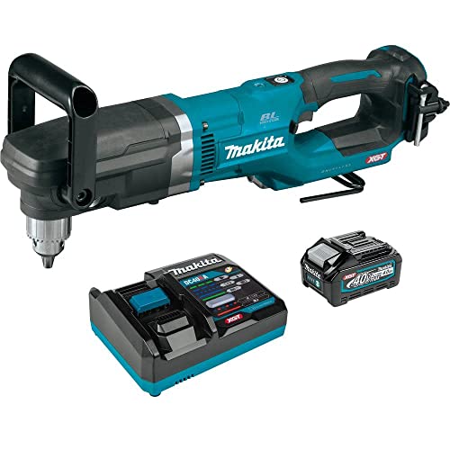 Makita GAD01M1 40V max XGT Brushless Lithium-Ion 1/2 in. Cordless Right Angle Drill Kit (4 Ah)