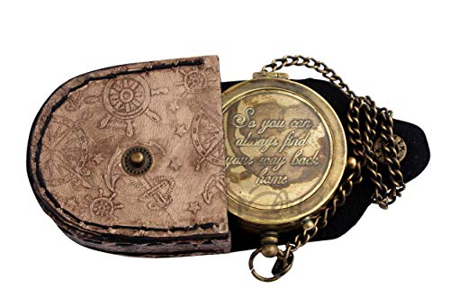 MAH “So You Can Always Find Your Way Back Home”, Camping Compass Engraved
