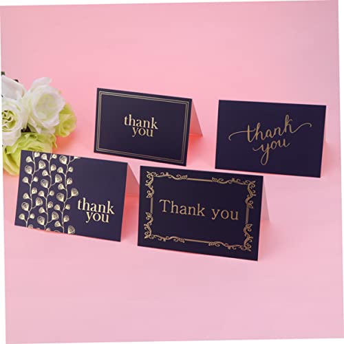 NUSITOU 40 cartões de agradecimento, cartões de agradecimento, notas em branco, cartões de graduação