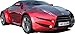 wandmotiv24 Adesivi murali Automobile Sportiva Rossa, Auto, Macchina da Corsa S - Piccole 66x30cm Adesivi in Vinile, Decorazione, Moderno, Adesivi, Decalcomanie WS00000079