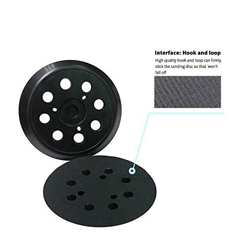 5 Inch Dia 8 Hole Sander Hook And Loop Replacement Orbital Sanding Pad For Makita Bo5021 Bo5041 Hitachi Sv13Ya #TOP3