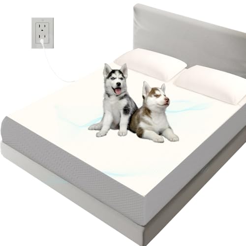 Grounding Sheet Conductive Grounding Bed Sheet with 15ft UK Grounding Cord Organic Cotton Silver Fiber Soft Grounding Mat Sleep Therapy Relieve RA Pain(54x75in)