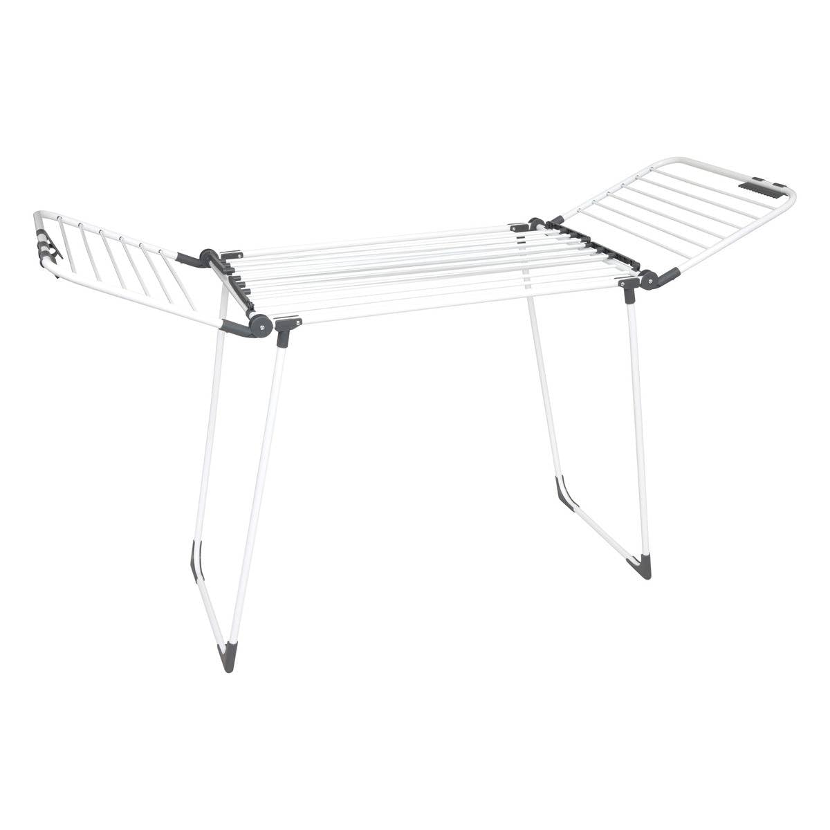 5 five simply smart 5Five – Sinai Wäscheständer, weiß – 25 m – 60 x 11 x 98 cm – Wäschetrockner, Wäschezubehör, Badezimmer, Haushalt, täglicher Gebrauch