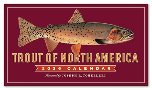 Trout of North America Wall Calendar
