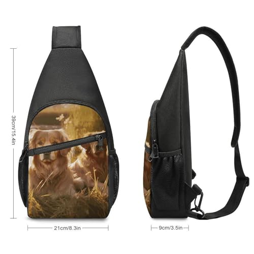 Morrales Pequeño Sling Bolsa Mujer Hombre Crossbody miniatura 2