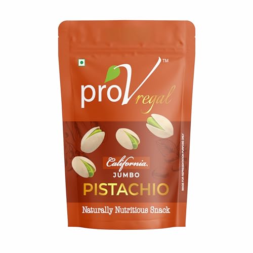 Image of ProV Regal - California Pistachios 200g | Jumbo Pistachios | Sourced from California | Lightly Roasted and Salted | Crunchy and Tasty | Crack open protein snack