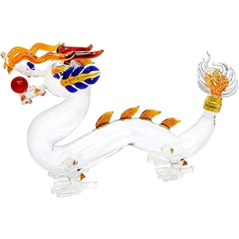 Aimee-JL 500ML/1000ML/1500ML Dragon Whiskey Decanter Set for Liquor, Scotch, Bourbon, Vodka (1000ml) Cover