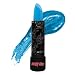 Lipstick By Bloody Mary - Professional Hollywood Makeup Quality -Creamy & Long Lasting – Fashionable Eccentric Gothic Style - Ideal For Halloween - Unique Color & Rich Pigment (Light Blue)