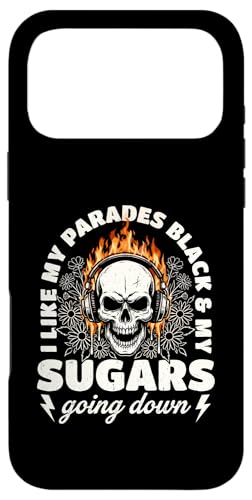 I Like My Parades Black And My Sugars Going Down Emo Goth �X�}�z�P�[�X iPhone 17 Pro Max �p