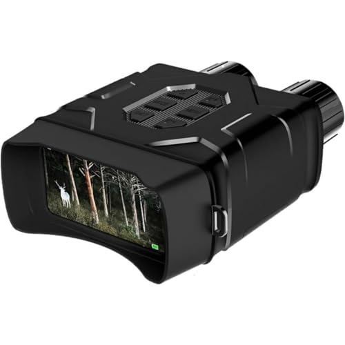 [Yubbuio]暗視スコープ, NV016 300 メートル赤外線 双眼鏡ナイトビジョン 4 インチ 5K UHD 52MP 10X デジタルズーム双眼鏡望遠鏡狩猟キャンプ用 暗視ゴーグル
