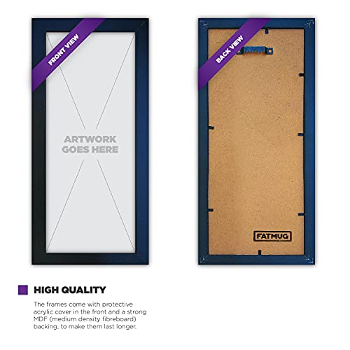 FATMUG Synthetic Quote, Abstract Painting, Multicolour, Digital Art, 6 x 13 inches