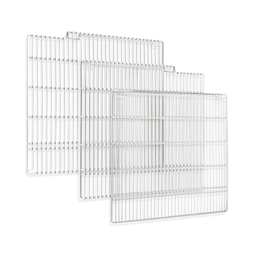 ORIKOOL Commercial Freezer and Refrigerator Replacement Shelves for Three-Door Freezers, Set of...