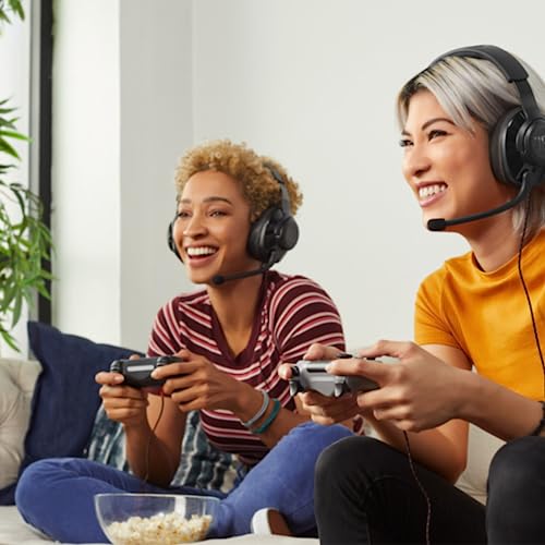 Quantum 200 Cuffie Gaming Over-Ear con Filo, Headset da gioco con Microfono, compatibilità su Ogni Piattaforma, Colore Nero - Cuffia gaming - Immagine 7