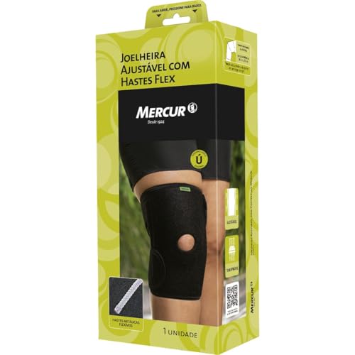 Joelheira, Mercur, com Hastes, Ajustável