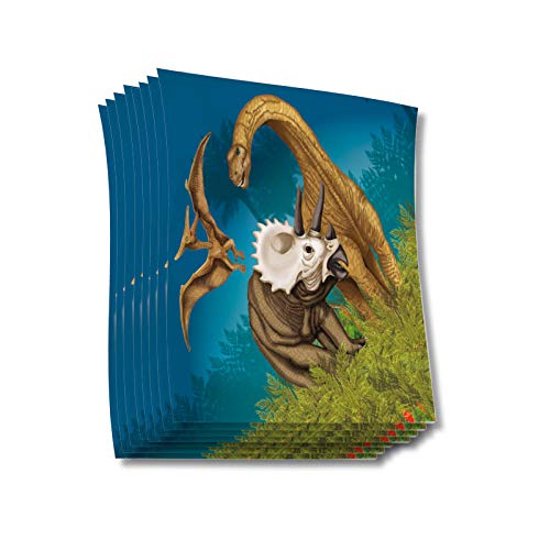 Mauder Verlag 20 Servietten * Dinosaurier * für Kindergeburtstag vom Lutz 11356 | Kinder Geburtstag Mottoparty Dino T-Rex Cover