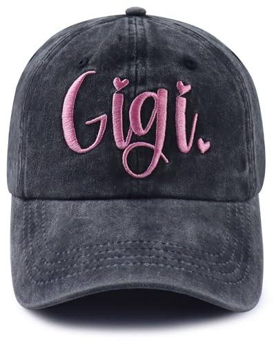 Gigi Gifts for Grandma Women, Funny Gigi Hats, Grandmother Baseball Cap, Halloween Mothers Grandma Day Birthday Gifts for Mimi Grammy Mom Mama