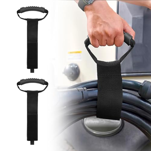 2pcs Organisateur De Câbles Pour Rangement 5 * 71cm,Organisateur De Rallonges Et De Tuyaux, Tailles De Sangles De Rangement Robustes Pour Câbles, Fils,Cordes,Tuyaux Idéal Pour Maison,Garage