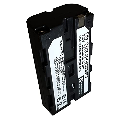 Synergy Digital Camcorder Battery, Compatible With Energizer Cm-9072, Er-C520 Camcorder Battery (Li-Ion, 7.4V, 2000 Mah) #TOP5