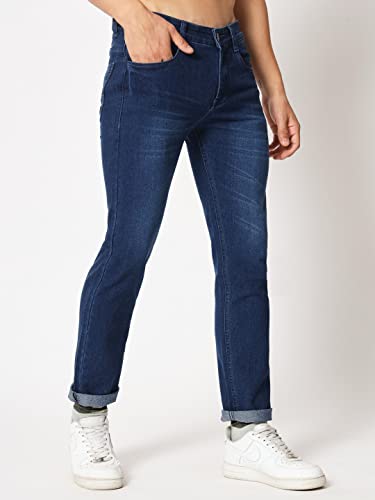Image of RAGZO Jeans Pant for Men Slim Fit Stretchable Casual Look Breathable Fabric