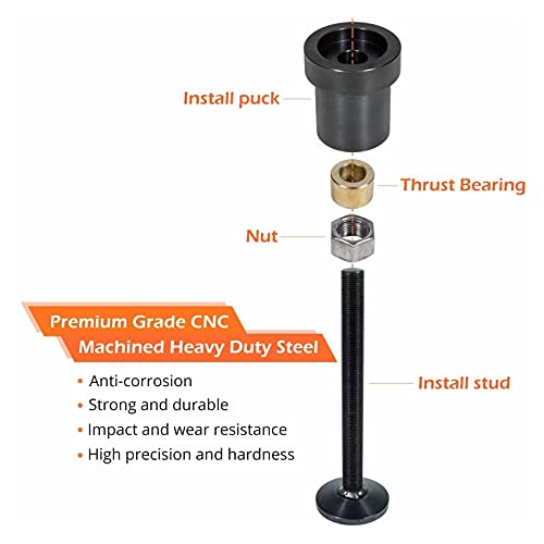 Ferramenta de instalação de vedação do eixo interno, MG21103 3pcs Conjunto de vedação do tubo do eix