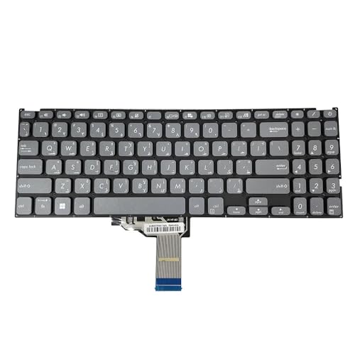 Clavier ASUS V1825KFHS2 pour réparer les touches bloquées de votre ordinateur portable gris