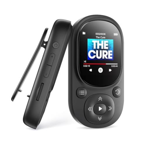 Lettore MP3 Clip, la soluzione per gli amanti della musica in movimento. Questo leggero lettore MP3 con clip vanta un'impressionante capacità di archiviazione di 32 GB, che ti consente di trasportare fino a 10.000 dei tuoi brani o audiolibri preferiti. Inoltre, lo slot per scheda micro-SD integrato offre la possibilità di espandere ulteriormente la capacità di archiviazione.
