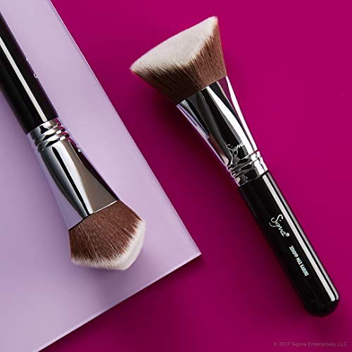Sigma Beauty Professional 3Dhd Max Kabuki Brush - Extra Large Angled Kabuki Makeup Brush With 3 Sides - Foundation Brush & Professional Grade Makeup Brush To Blend Liquid & Cream Products #TOP4