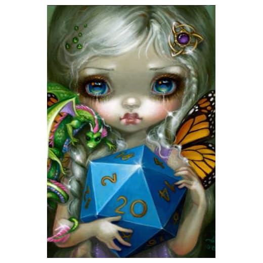 20 Sided Dice by Jasmine Beckett-Griffith: Soft Cover Notebook