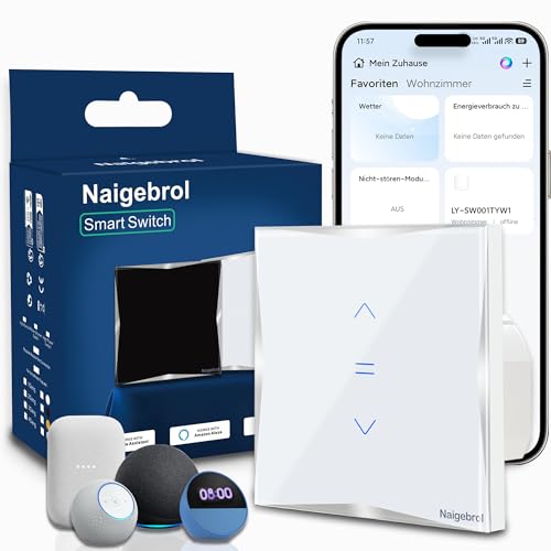 Interrupteur tactile blanc panneau verre trempé et cadre argenté standard britannique